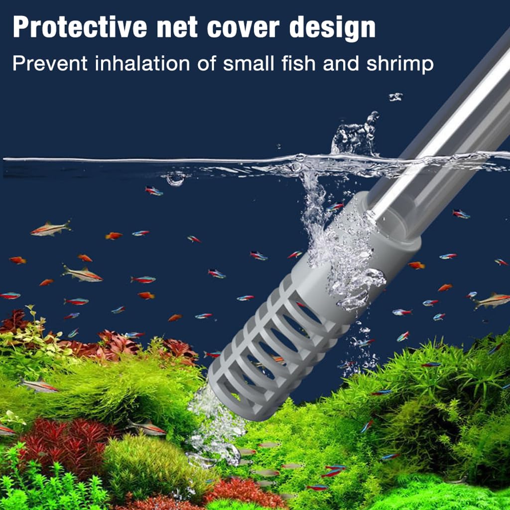 Qpets® 2.2m Manual Fish Tank Vacuum Gravel Remove Siphon System Fish Tank Bottom Cleaning System Aquarium Debris & Waste Cleaning System Aquarium Cleaning Tools Qpets® 2.2m Manual Fish Tank Vacuum Gravel Remove Siphon System Fish Tank Bottom Cleaning System Aquarium Debris & Waste Cleaning System Aquarium Cleaning Tools